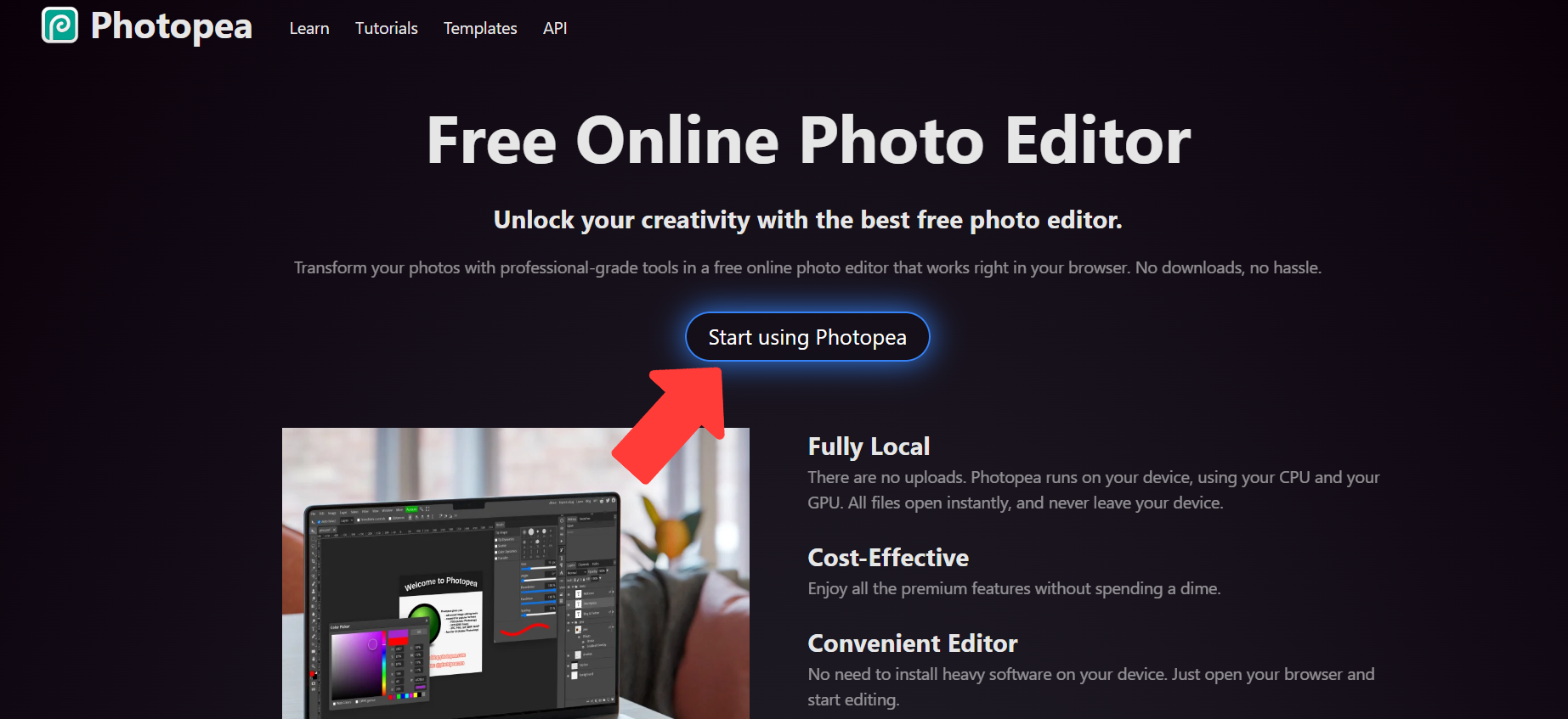 photopea website